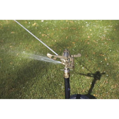 Strongway Wheeled Sprinkler, 6-10 GPM, 100ft. Coverage, 7,800 Sq. Ft. - size: 2 Nozzles