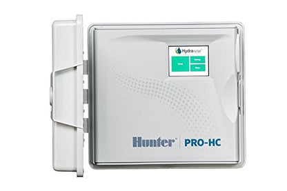 Hunter Industries Hydrawise Pro-HC 6-Station Indoor Wi-Fi Irrigation Controller,Gray