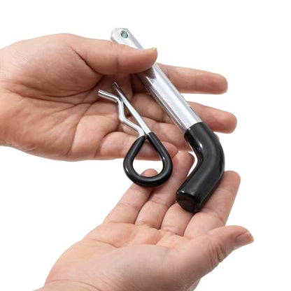 TOPSHINE Trailer Hitch Pin & Clip 4 Pack, 5/8 Inch Diameter Fit 2" Receiver