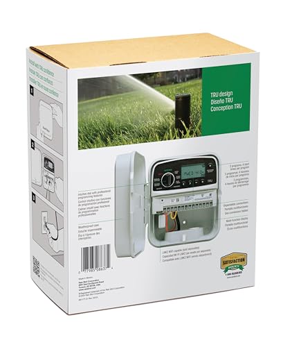 Rain Bird TRU8O Program-Based Indoor/Outdoor Irrigation Controller/Timer, WiFi Ready, 8-Zone/Station - style: Indoor/Outdoor