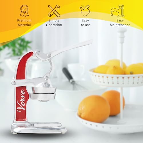 Verve CULTURE Red Artisan Citrus Juicer, Small - color: Red
