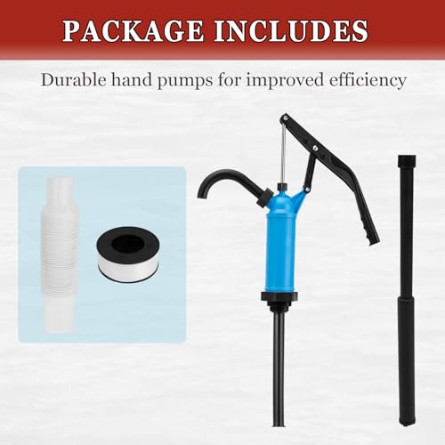 GDDGHS 55 Gallon Drum Pump Lever Action Barrel Pump Plastic - style: Lever Action Barrel Pump
