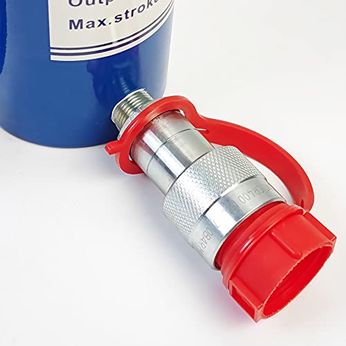 AMZCNC 20 Ton Single Acting Hydraulic Cylinder Ram, 4 Inch Stroke - size: 20T