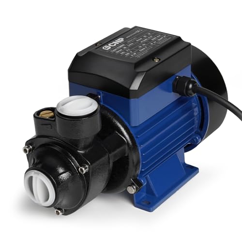 Water Transfer Pump 1/2HP 570GPH 115V 118ft Height Shallow Well Pump Vortex Clean Water Pump for Household Water Booster,Garden Lawn Irrigation,Pond Water Supply