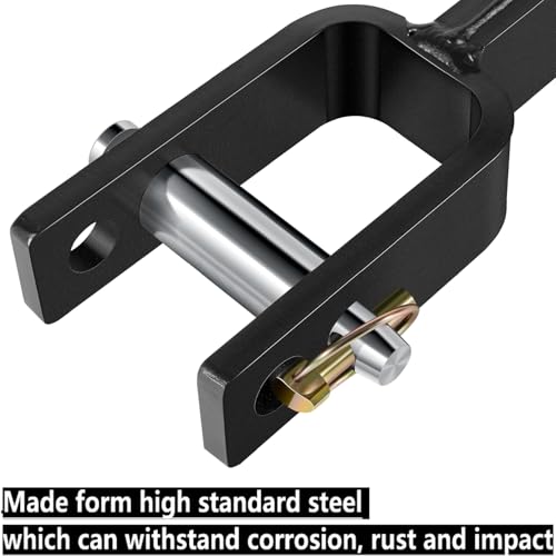 Versatile Quick Hitch Adapter with Adapter Sleeve Used to Adjust Top Link Bracket Movements for Category 1 top Link
