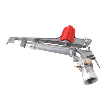 1.5" Agriculture Irrigation Spray Gun Sprinkler Large-Area Irrigation Spray Gun Garden Farm Watering Sprinkler 360° Adjustable Watering for Farms, Orchards, Tea Gardens, Forestry,Pack of 2 - size: 1.5 inches, 1#, Pack of 2