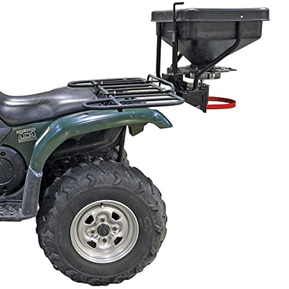 FIMCO 5301845 ATV Dry Material Spreader for Distribution & Broadcast, 12V, Polymer Hopper, 145 lbs