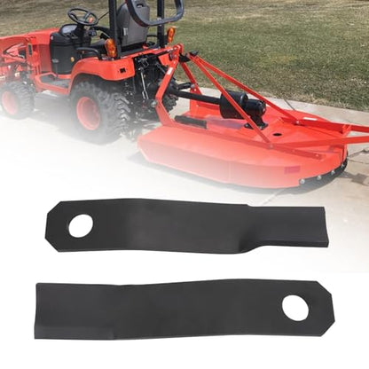 MOTOQUEEN Replacement for Woods 30310KT 16" Brushbull Blade Set (2 Blades)