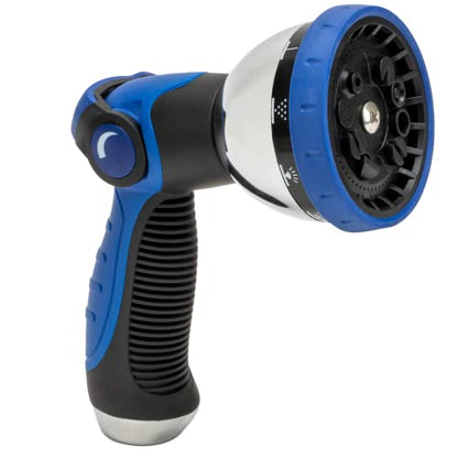 VIKING Hose Nozzle, 10 Spray Patterns, Thumb Control for Cars and Homes - style: 10 Pattern Thumb Control