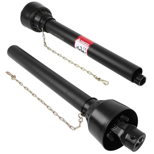 ECCPP PTO Shaft w/Slip Clutch, 39"-63" PTO Shaft PTO DriveShaft