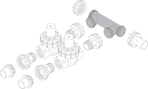 Orbit 57182 2-Port Irrigation Valve Manifold System - style: 2-Port Manifold