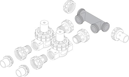 Orbit 57182 2-Port Irrigation Valve Manifold System - style: 2-Port Manifold