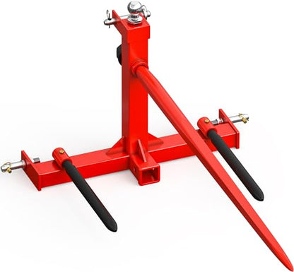 YITAMOTOR 3 Point Quick Attach Hitch with 2" Receiver for CAT 1 Tractors