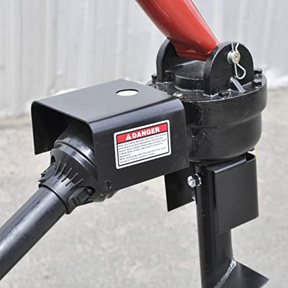 Tool Tuff Model 400 3-Point Tractor Post Hole Digger for Compact/Sub-Compact/Cat 0 Tractors with 6" Auger.