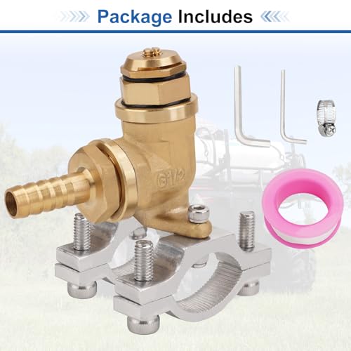 JERBOR Boomless Spray Nozzle for ATV Spot Sprayer Up to 31 FT Width Range