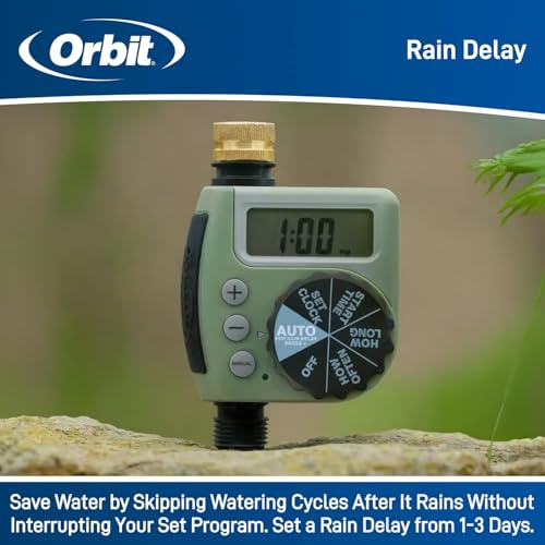 6-Pack (6 Total Timers) Orbit One Outlet Single-Dial Hose Faucet Timer - size: Single ( 6 Pack )