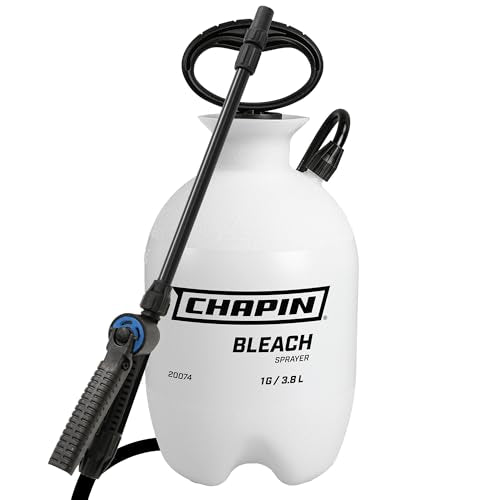 CHAPIN 20074 1-Gallon Bleach Pump Sprayer for Cleaning & Disinfecting - size: 1 Gallon, Deluxe