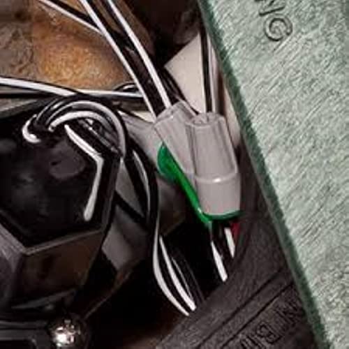 Rain Bird WPCONN10 Waterproof Grease Cap Wire Connectors, 30-Pack, Black/Green - size: 30-Pack