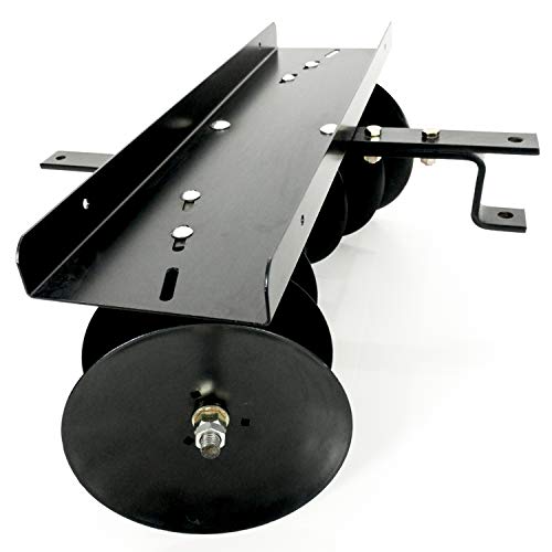 Brinly Sleeve Hitch Adjustable Tow Behind Disc Harrow, 39" by 40"