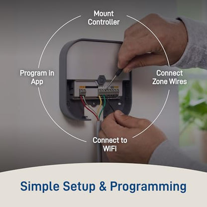 Orbit 57915 B-hyve 4-Zone Indoor Smart Sprinkler Controller - size: 4-Zone