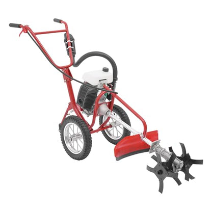 4HP 3-in-1 Gasoline Cultivator, 4-Stroke 63CC Lawn Mower - size: 4HP 3-in-1