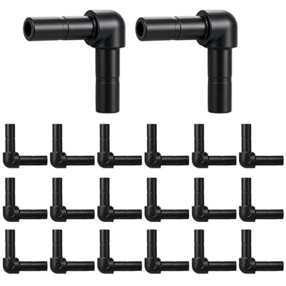 20 Pack 1/4" Push to Connect Fittings Elbow Connectors - size: 20 Pack 1/4" Elbow-B