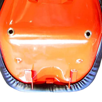 34200-18403 Black/Orange Seat Assembly Fits Kubota B2400 Tractor