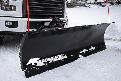 DK2 Universal 84-Inch x 22-Inch Hitch-Mounted Winch-Driven Snowplow Kit