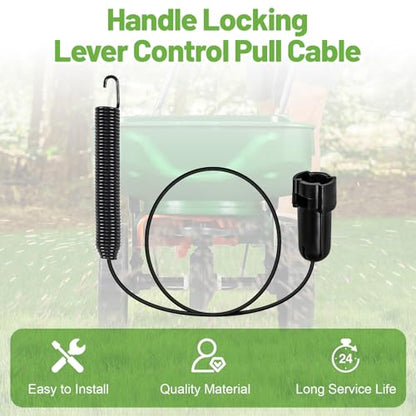 Control Cable Compatible with Scotts Turf EdgeGuard Mini Spreader | Lawn Spreader Control Cord, Pull Cable for Scotts Turf Builder EdgeGuard Mini Broadcast Spreader, Lawn Fertilizer Accessory - size: Mini