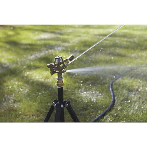 Strongway Tripod Sprinkler, 6-10 GPM, 100ft. Coverage, 7,800 Sq. Ft.