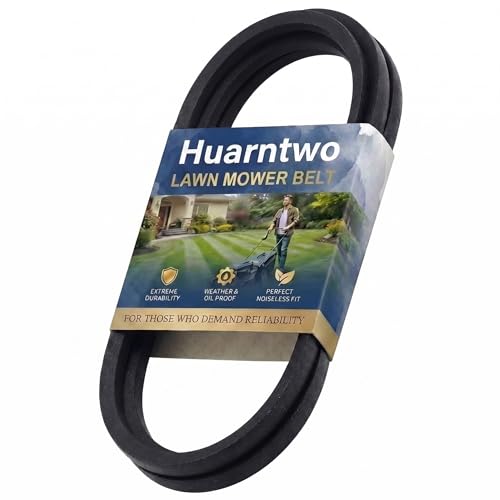 GX21833 GX20571 Mower Deck Belt for John Deere 48 Inch 145 D140 D150 D155 D160 L120 L130 LA130 LA140 LA145 LA155 LA165 Z200 Z255 Z300 Z355E Riding Lawn Mower 1/2" X 141" - size: GX21833