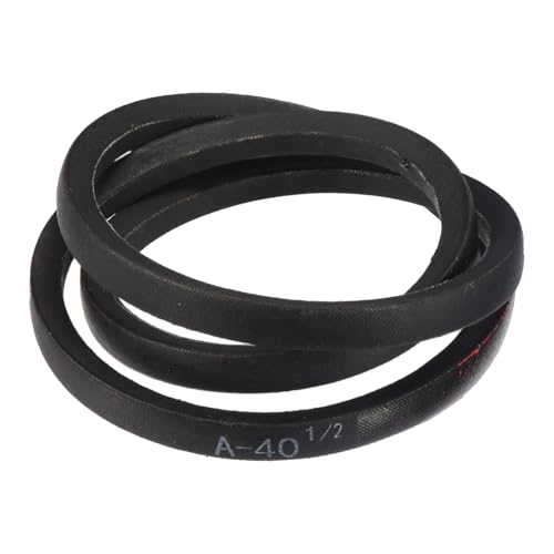 uxcell A40 1/2 Classic Wrapped V-Belt, 43" Outside Circumference, Black - size: A40 1/2