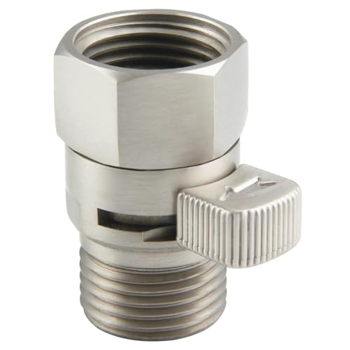 Aomasi Shower Head Flow Restrictor for Home Bathroom, Brushed Nickel - color: Brushed Nickel
