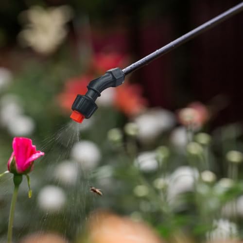 Spray Nozzle Tips Set, 110 Degree Flat Fan Shaped Nozzles + 8 Pcs 0.1-0.8mm Pore Spray Nozzle Tips, for the Replacement Boom Pump Sprayer Knapsack, Garden &Agricultural Greenhouse Sprayer Tank - style: A