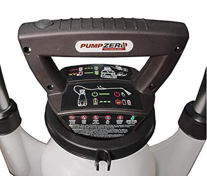 Scotts Lithium-ion Powered Pump Zero Technology, Wheeled Cart Sprayer, 3 Gallon, White, 190617