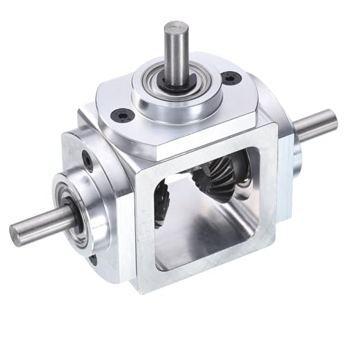 uxcell Gear Box 90 Degree Right Angle Bevel Gearbox 1:1 Reversing