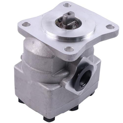 Left Rotation Hydraulic Gear Pump 67810-76100 67810-76102 GPO79R GPO120R Compatible with Kubota B1550 Tractor Left Rotation Counterclockwise