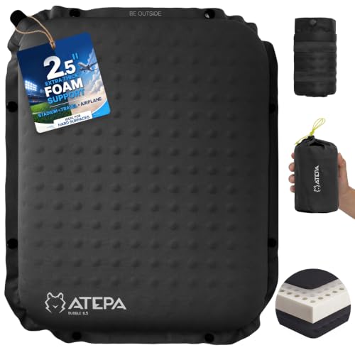 ATEPA Inflatable Seat Cushion - color: XL 1 Pack Black
