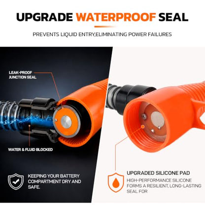Battery Fuel Transfer Pump, 47-Inch Hose Adjustable-flow nozzle
