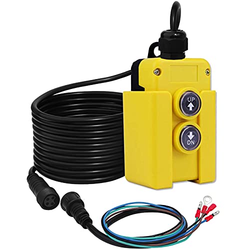 4 Wire Dump Trailer Remote Control Switch 12v DC Hydraulic Pump Power Unit