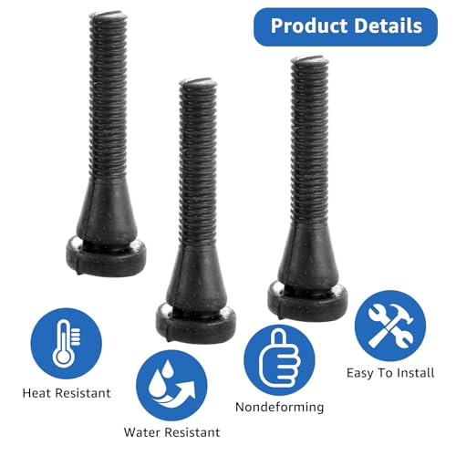 QTLCOHD 100 Pcs Chicken Plucker Fingers with 1/2 Inch Holes