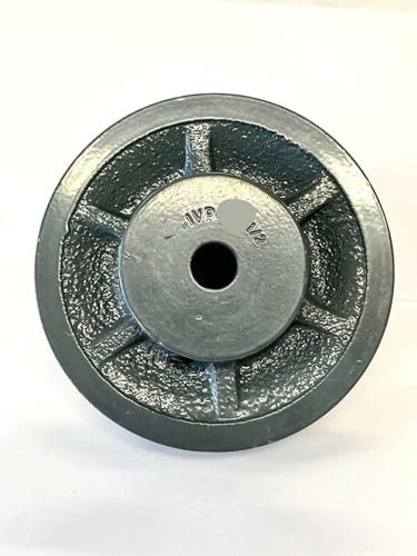 1VP40-1/2"" Bore Variable Pitch Sheave Adjustable Pulley 1VP4012 OD: 3.75"" ID: 1/2""