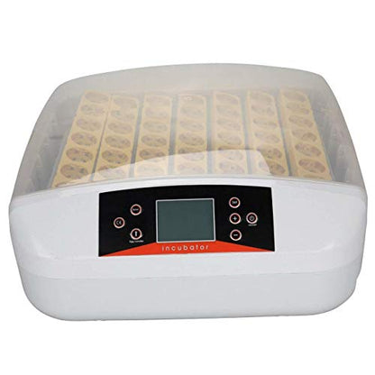 TECHTONGDA Digital Egg Incubator 56Eggs Automatic Poultry Hatcher with Egg Turning and Humidity Control 110V