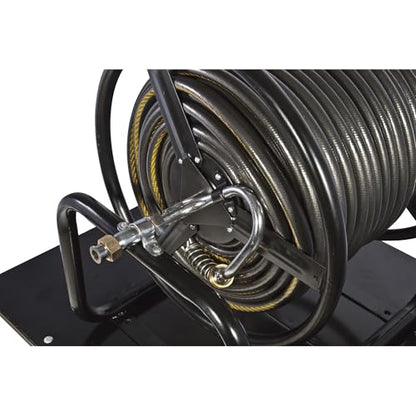 Ironton Trailered Garden Hose Reel, Holds 5/8in. x 400ft. Hose