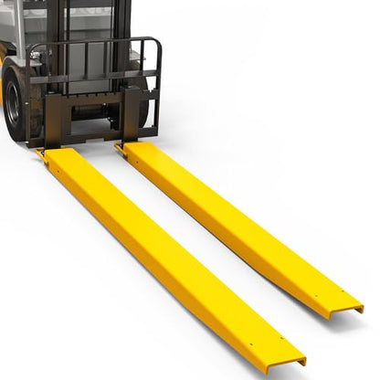 AUTOSAVER88 92" Forklift Extensions for 4.5" Width Forklift Trucks, 1 Pair