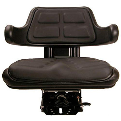 W223BL Black Wrap Around Seat Back with Arms