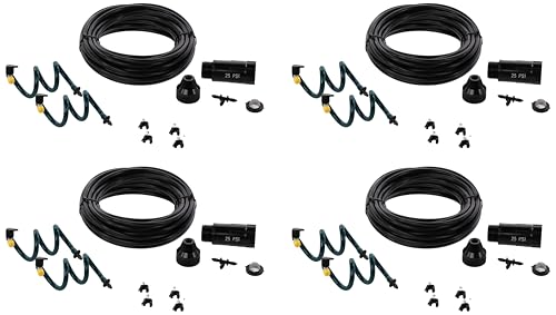 Orbit 56311 Hanging Basket Drip Irrigation Drip Watering Kit with Flex Misters (Pack of 4) - size: 4 pack, style: Without Timer