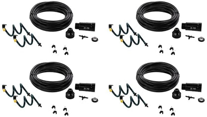 Orbit 56311 Hanging Basket Drip Irrigation Drip Watering Kit with Flex Misters (Pack of 4) - size: 4 pack, style: Without Timer