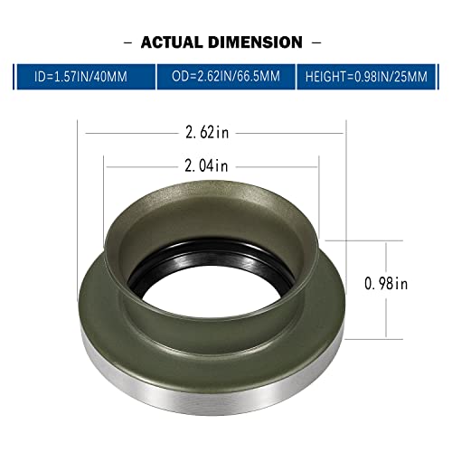 36487 Inner Axle Oil Seal for Dana 50/60/61 Front Inner Axle Shaft Seal (2pcs）