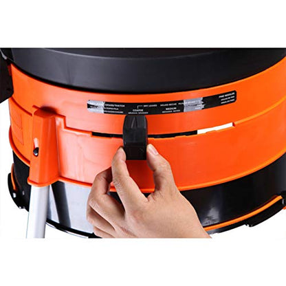 Yard Force YF8000LS Electric Leaf Mulcher/Shredder with Bonus Accessory Kit, One Size, Black/Orange